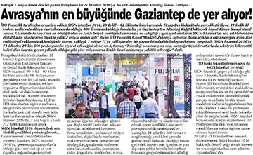 Gaziantep Sabah Gazetesi